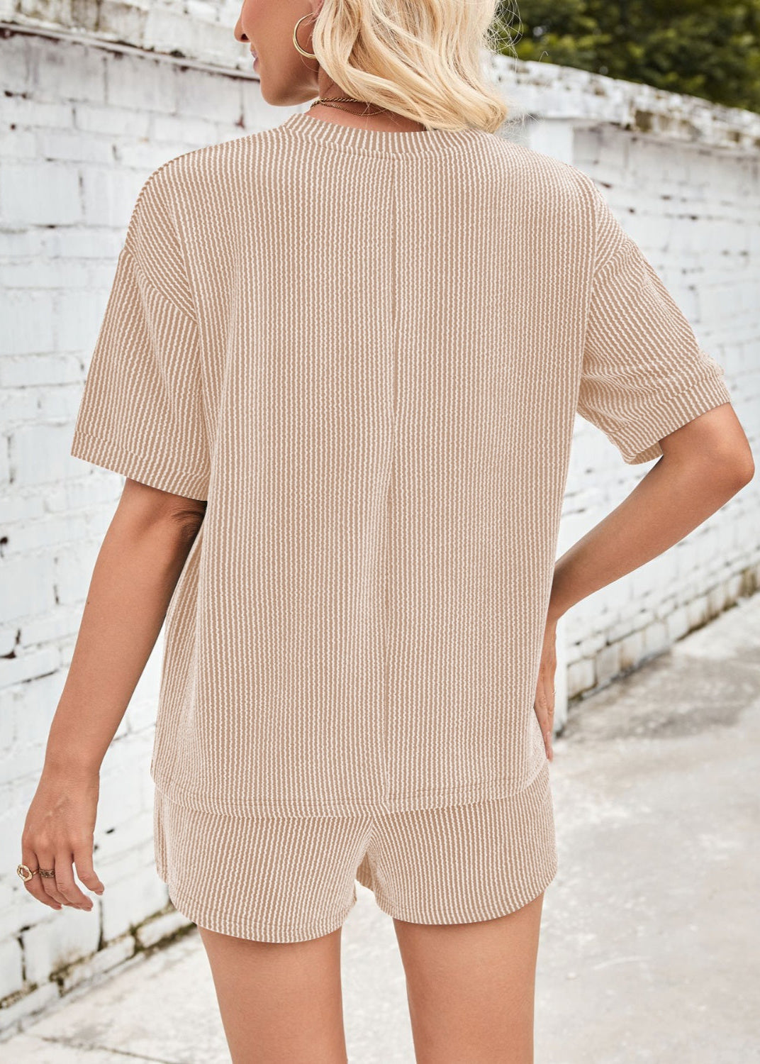 The Arlette Ribbed Loungewear Set