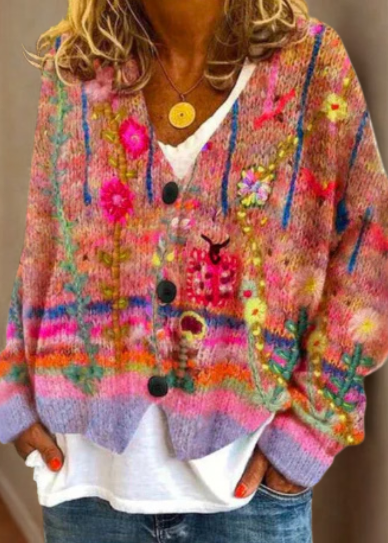 Evi | Floral Cardigan