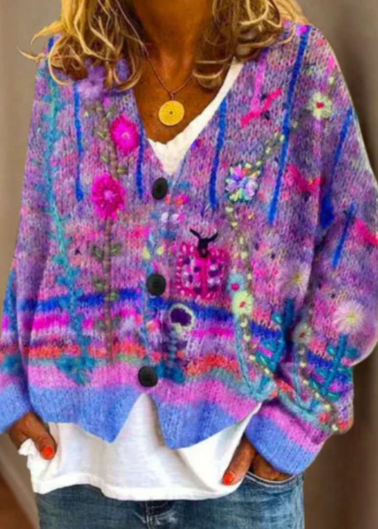 Evi | Floral Cardigan