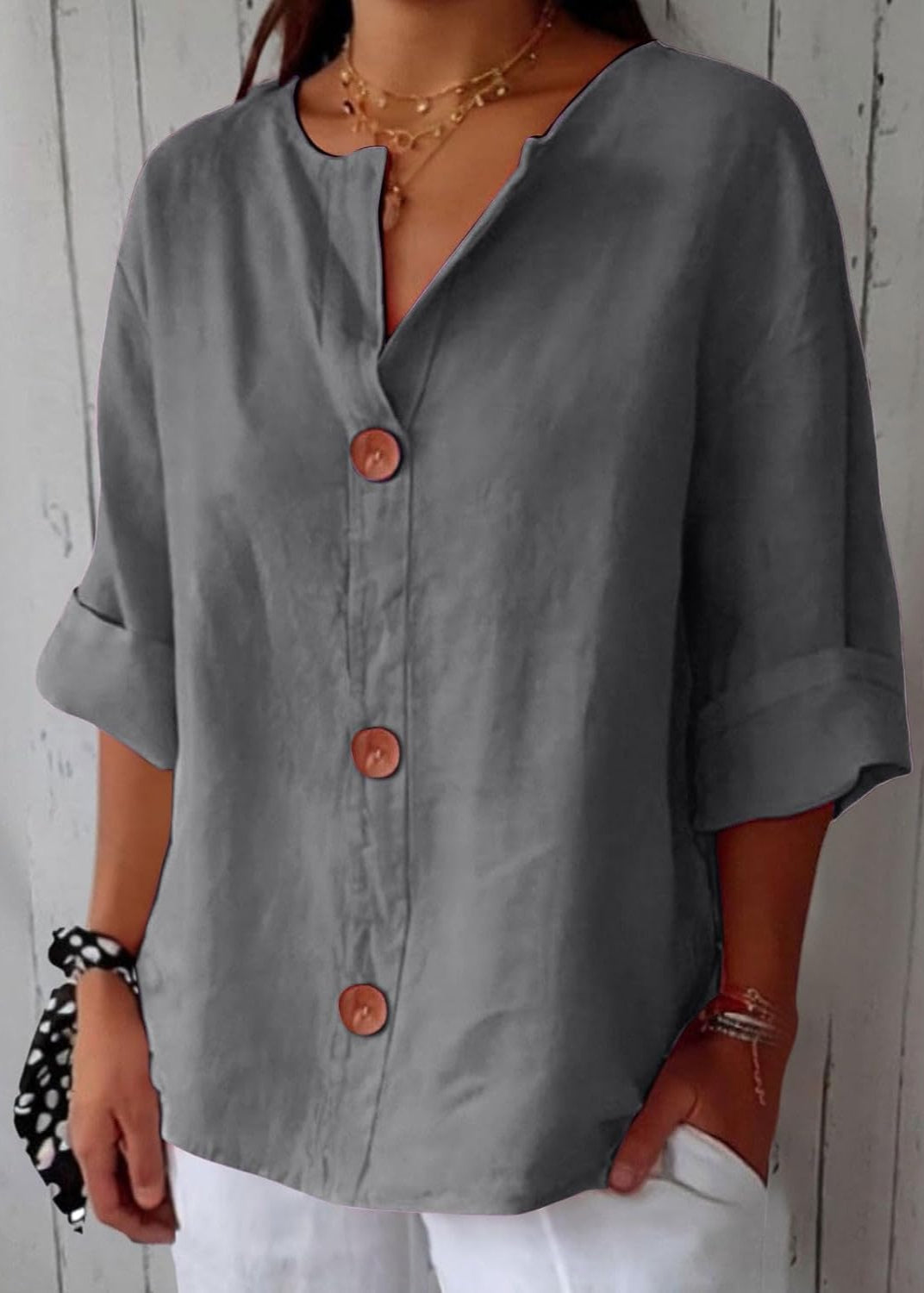 FLOW | Relaxed Blouse for Timeless Elegance