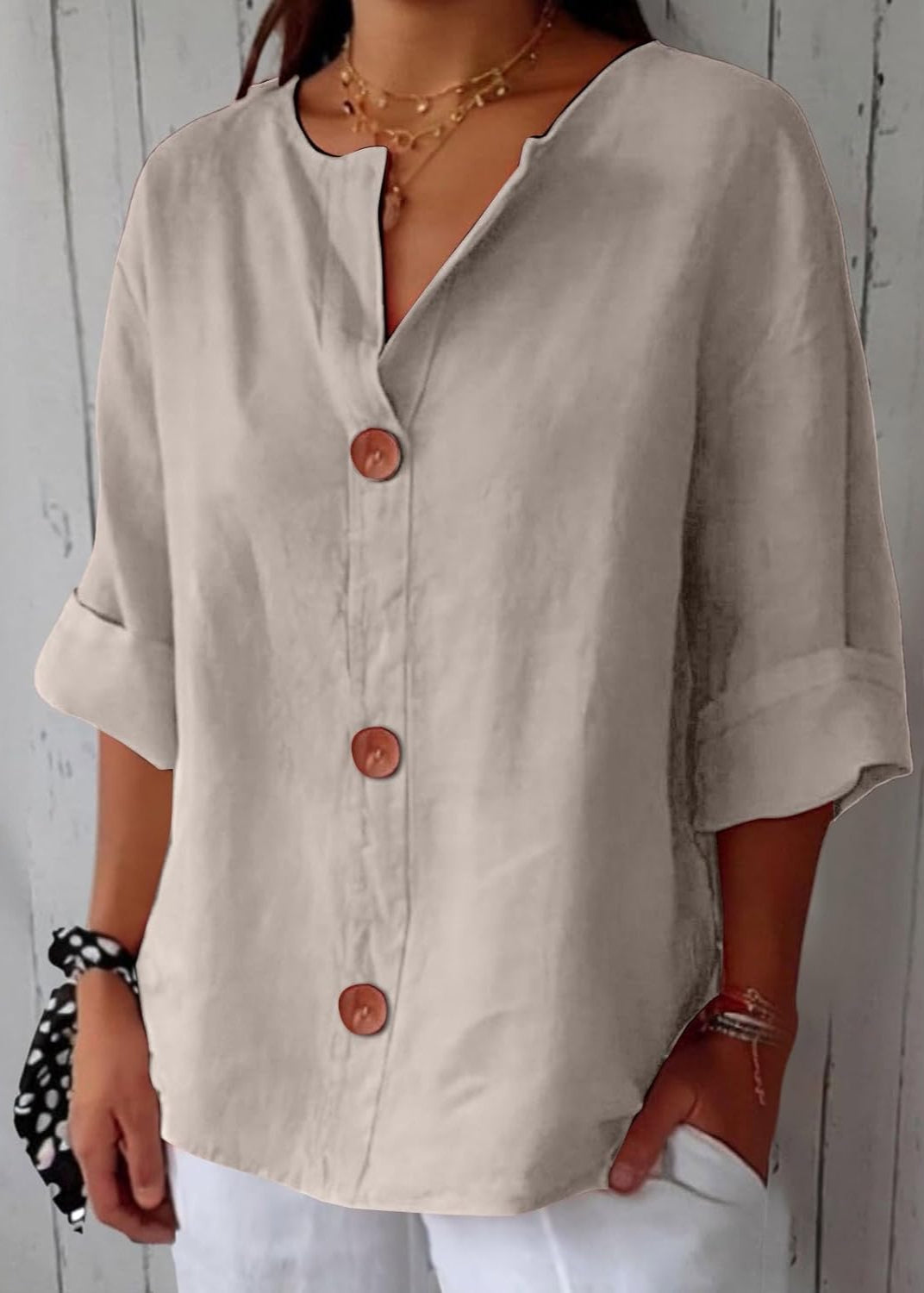 FLOW | Relaxed Blouse for Timeless Elegance