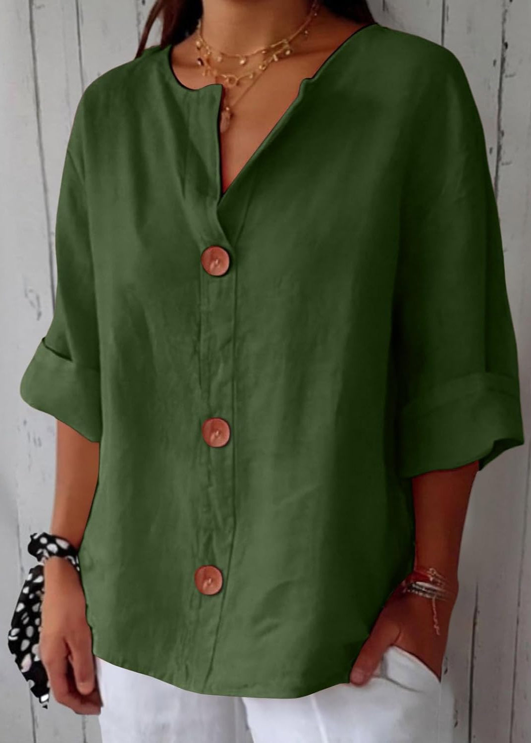 FLOW | Relaxed Blouse for Timeless Elegance
