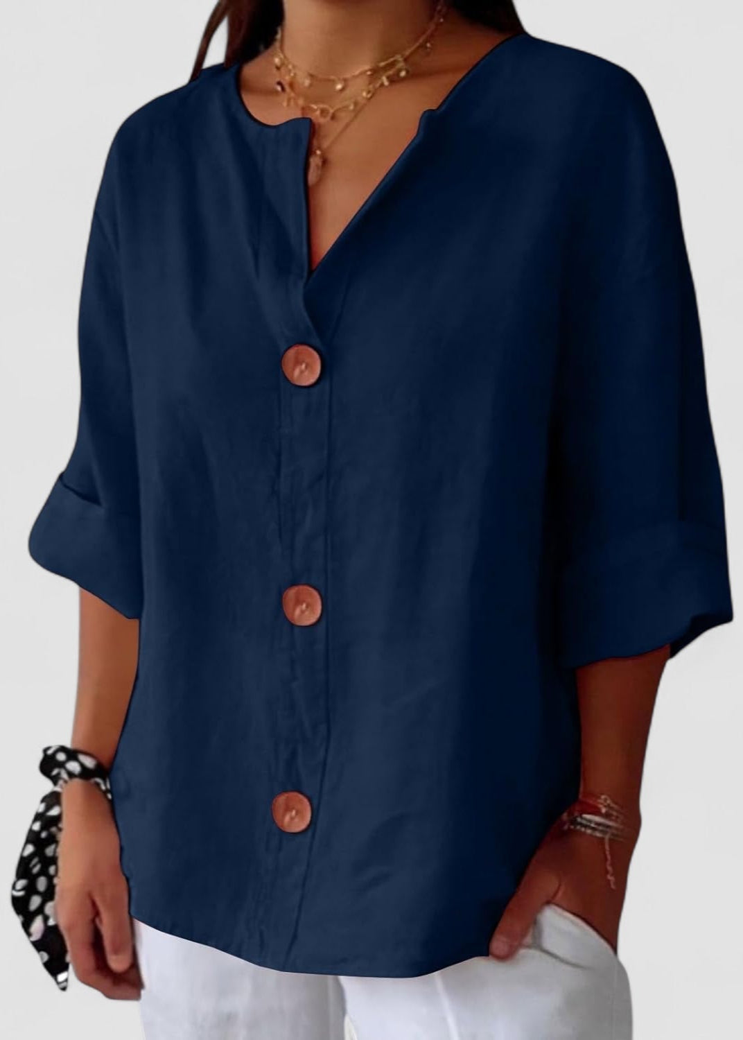 FLOW | Relaxed Blouse for Timeless Elegance