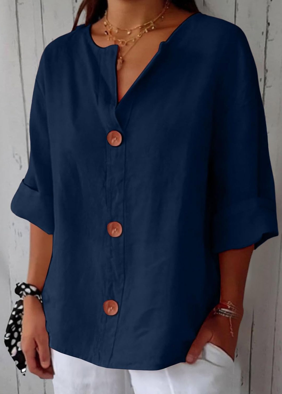 FLOW | Relaxed Blouse for Timeless Elegance