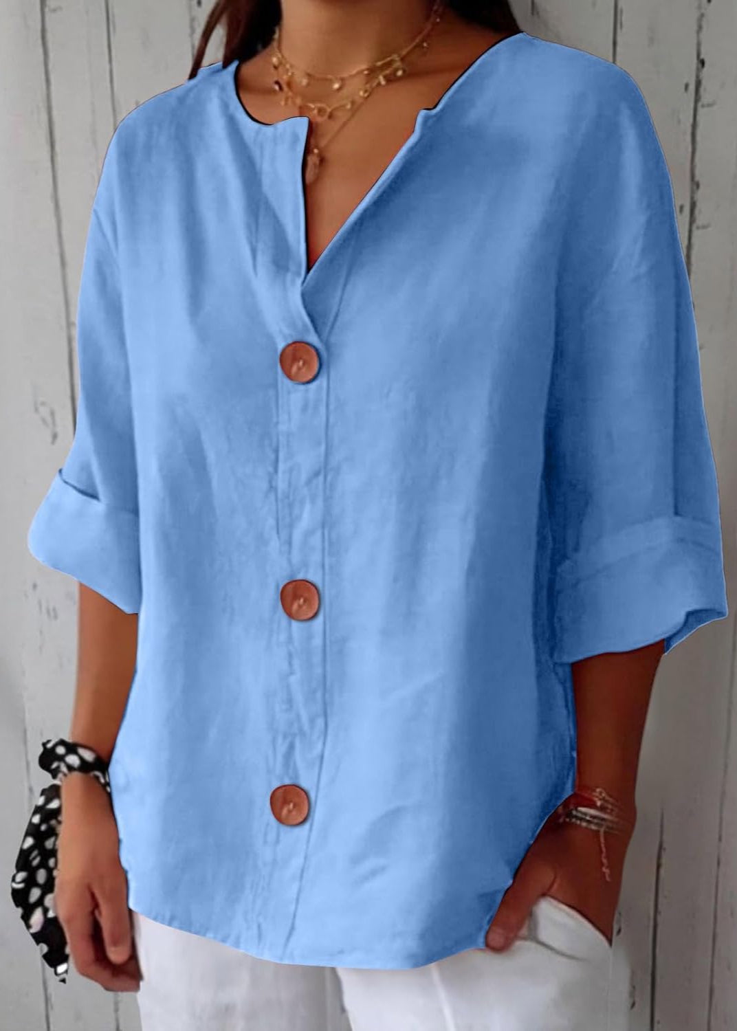 FLOW | Relaxed Blouse for Timeless Elegance