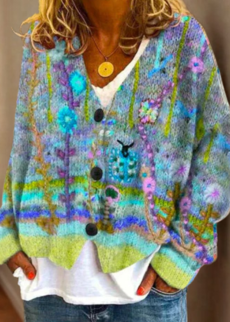 Evi | Floral Cardigan