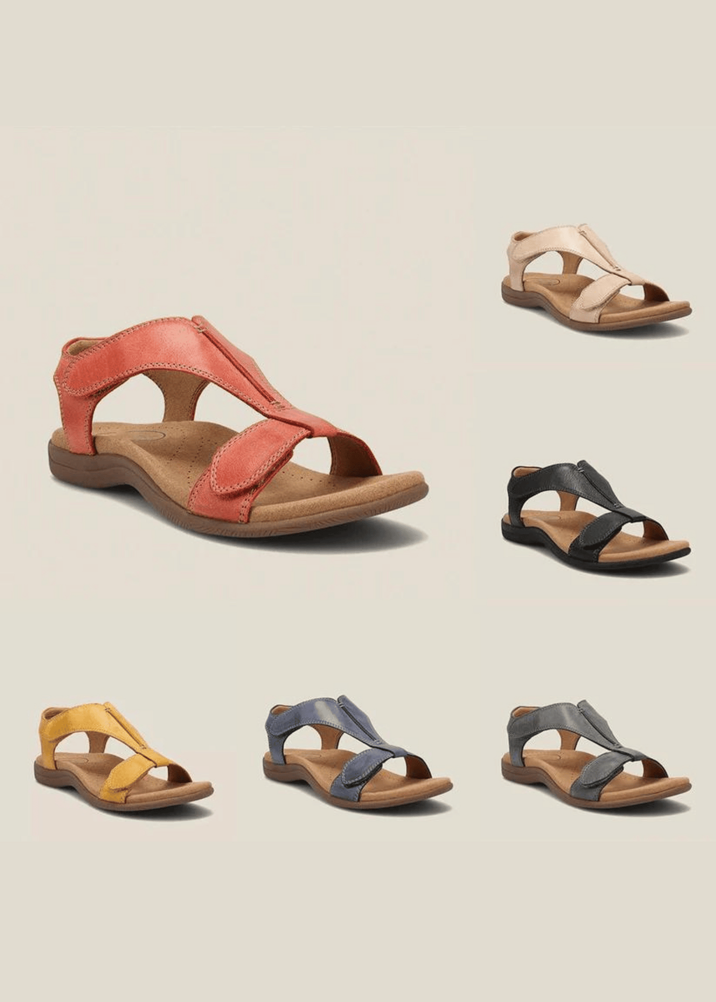 The Livia Sandals | Orthopedic Comfort