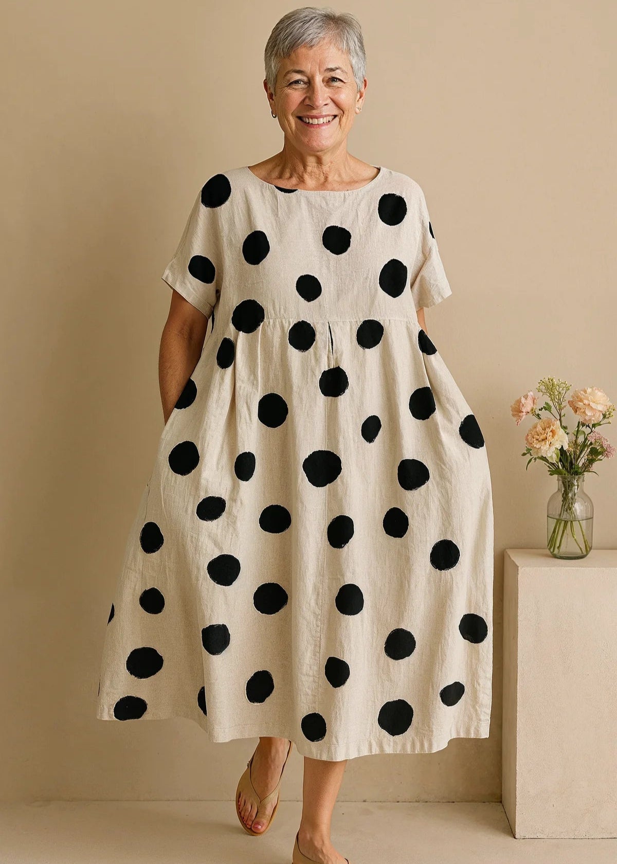 Amara | Elegant Women's Dress With Tummy Coverage