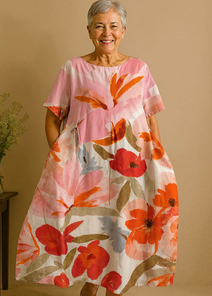 Amara | Elegant Women's Dress With Tummy Coverage