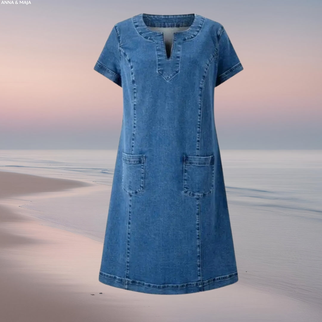 Josefin | Soft Denim Dress