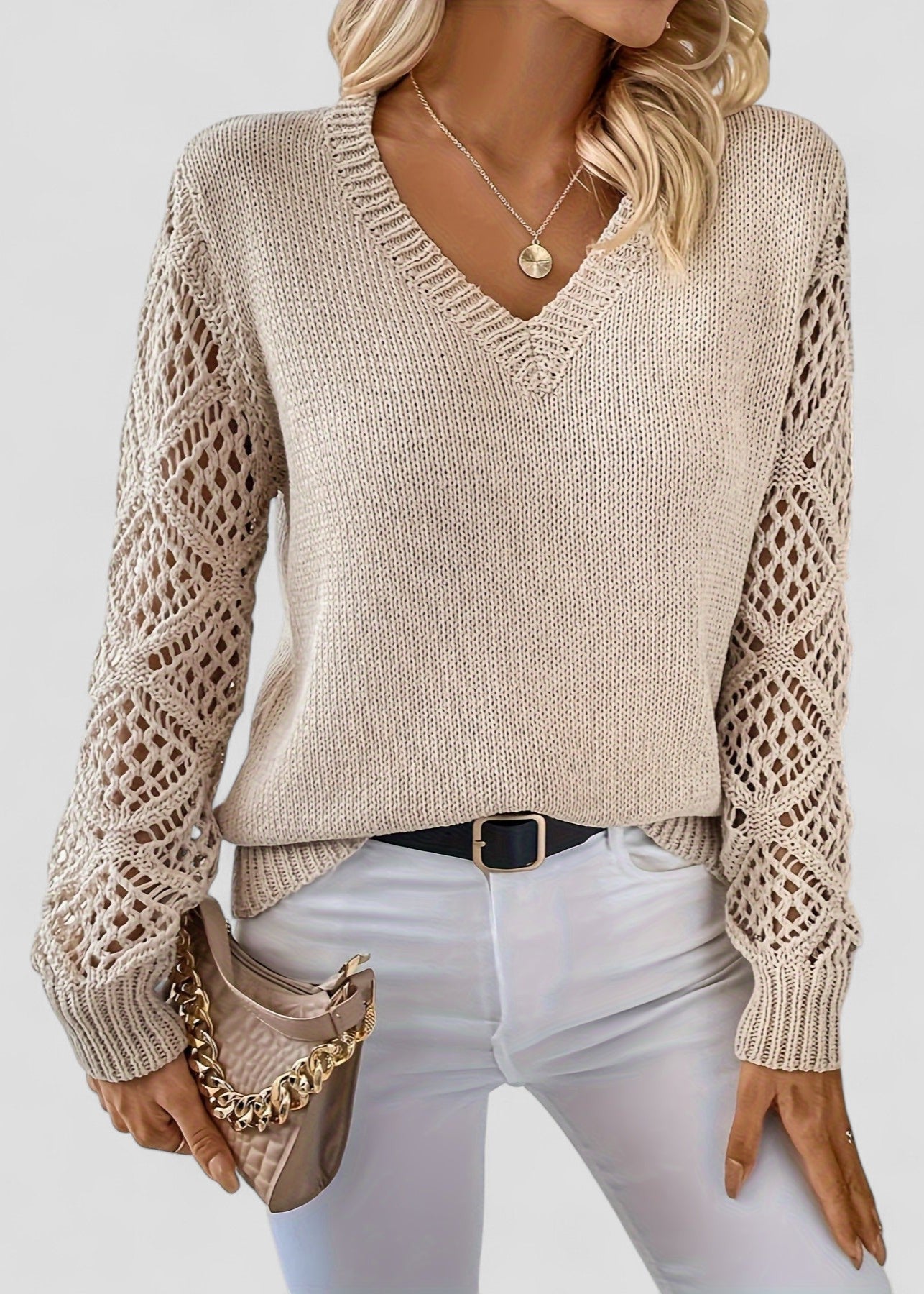 The Eléna Knit | V-Neck Sweater