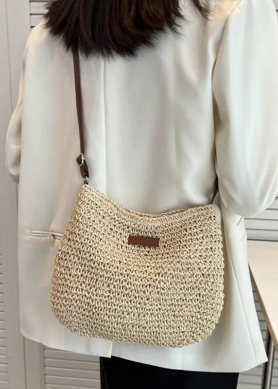 Drift | Straw shoulder bag