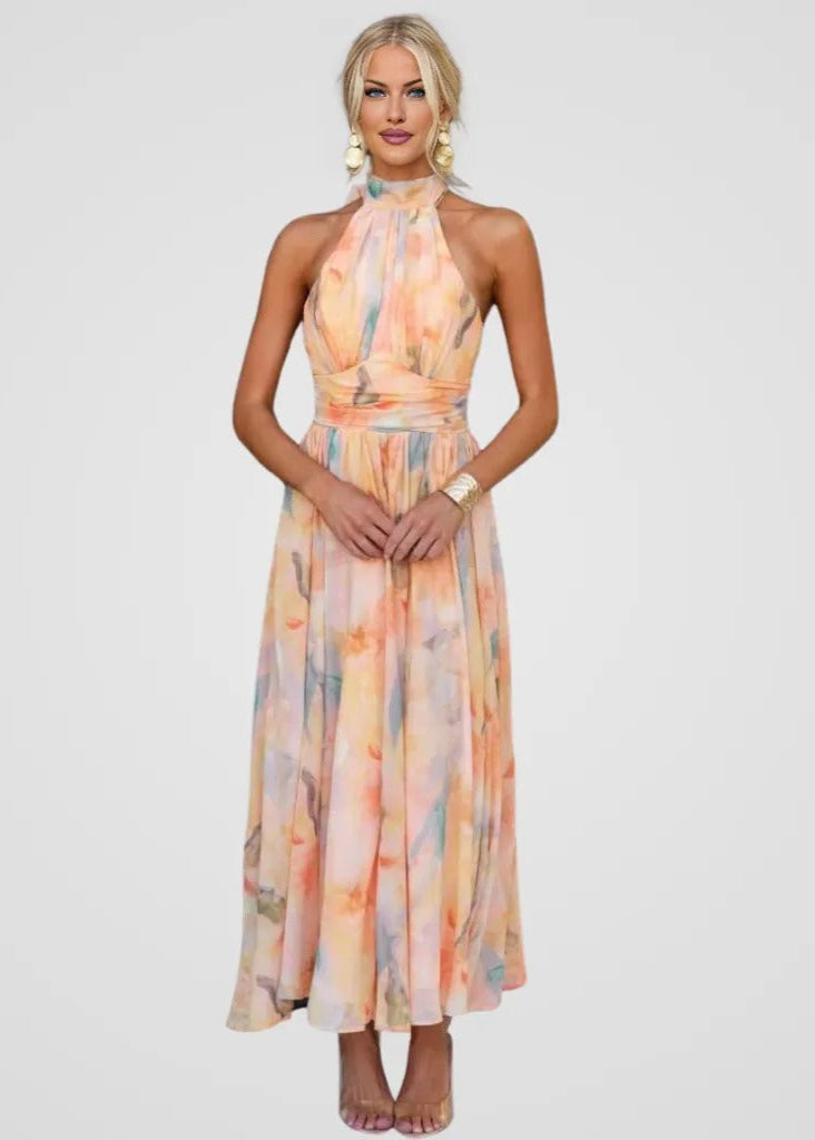 Peach Blossom Dress