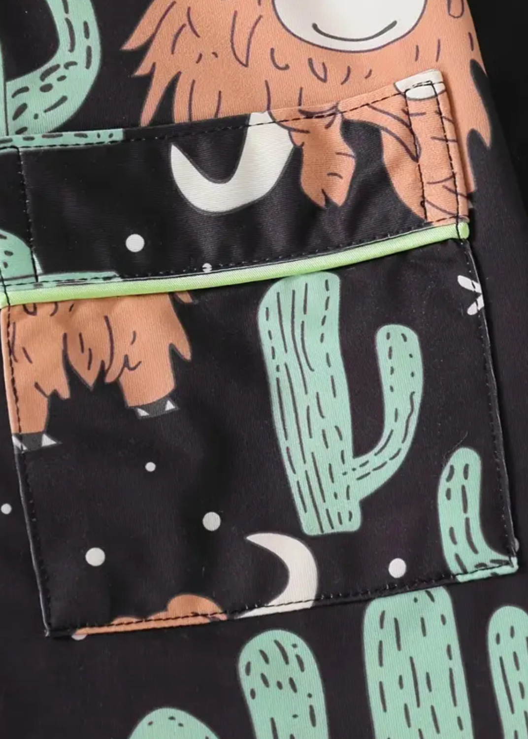 The Highland Cow Cactus Women's Pyjama Set
