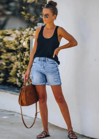 Harper | Ladies Shorts | High Waist