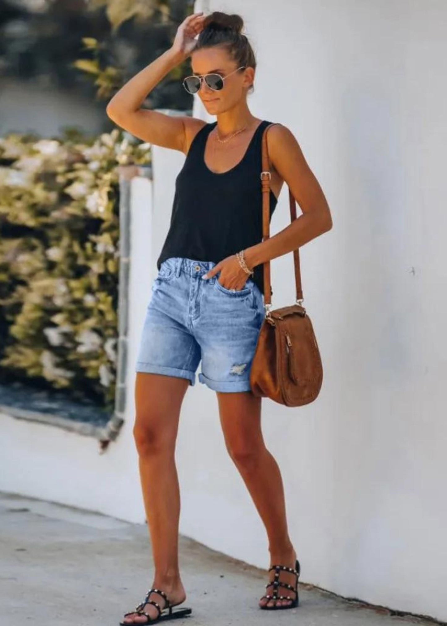 Harper | Ladies Shorts | High Waist