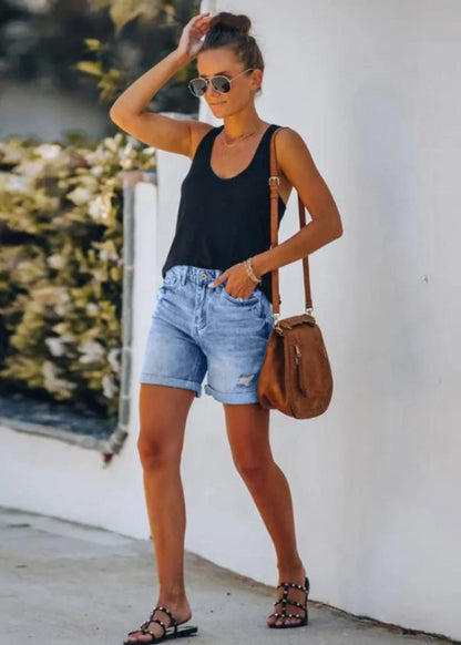 Harper | Ladies Shorts | High Waist