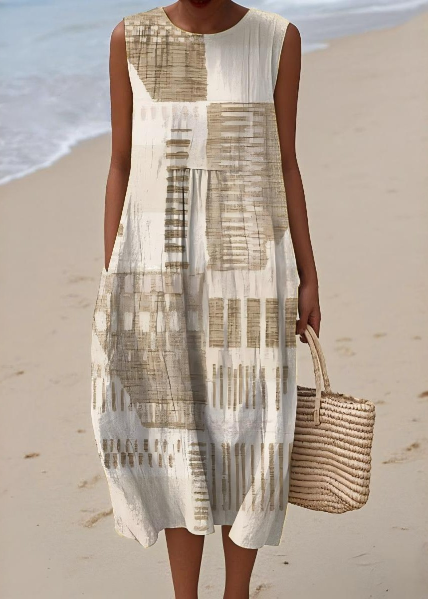 Helena | Abstract Summer Dress