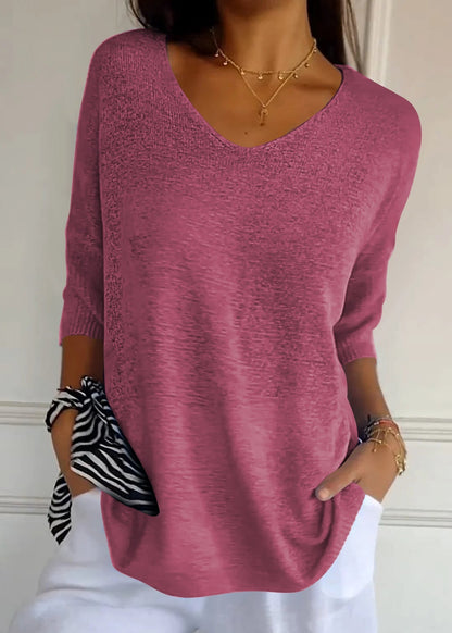 Liora | V-Neck Twist Top