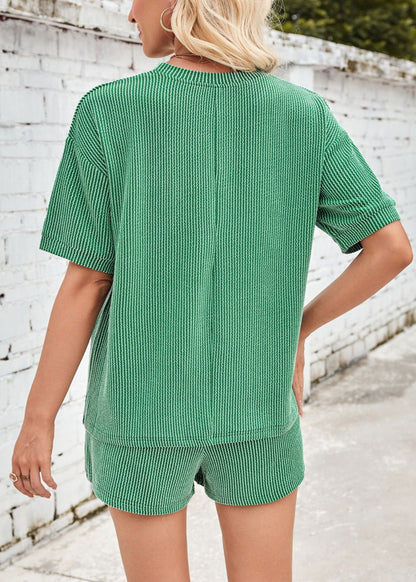 The Arlette Ribbed Loungewear Set