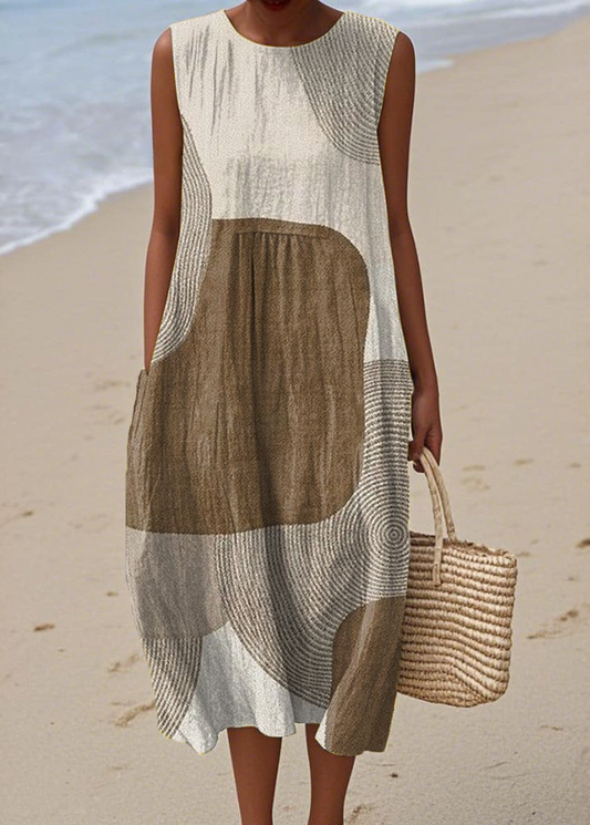 Helena | Abstract Summer Dress