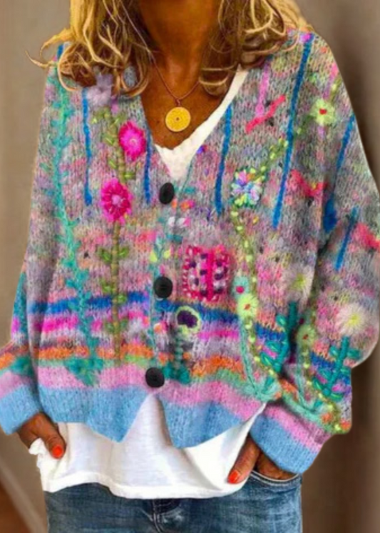 Evi | Floral Cardigan