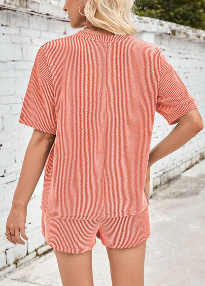 The Arlette Ribbed Loungewear Set