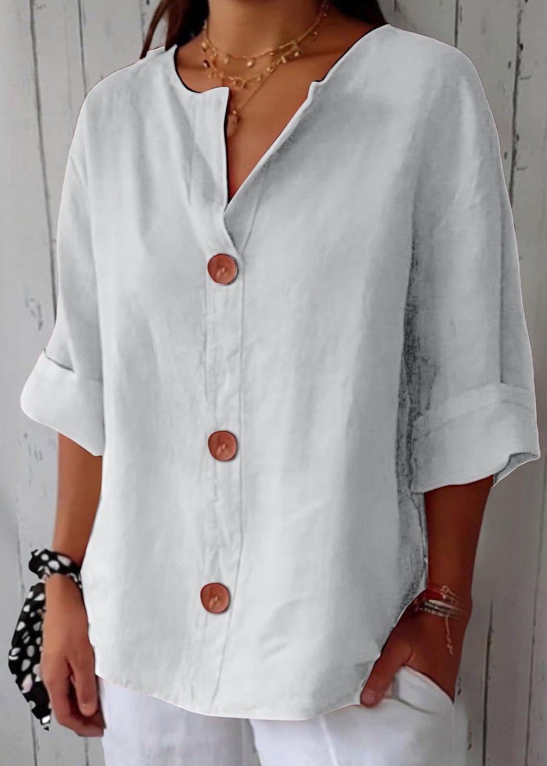 FLOW | Relaxed Blouse for Timeless Elegance