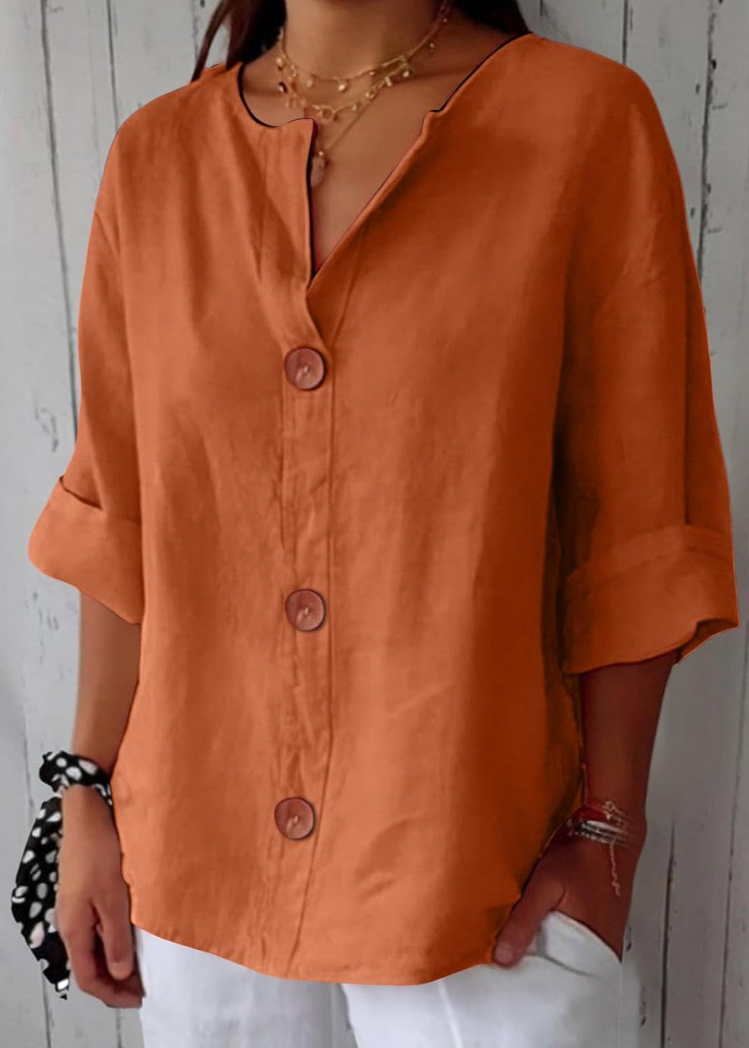 FLOW | Relaxed Blouse for Timeless Elegance