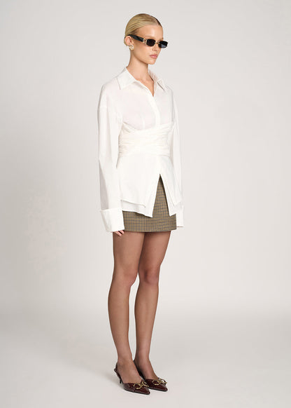The Avalon Tailored Wrap Shirt