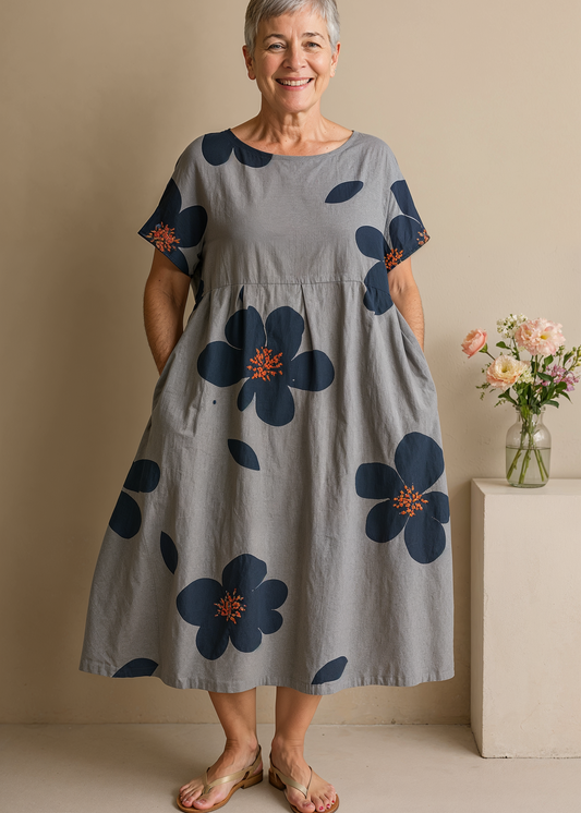 Amara | Elegant Women's Dress With Tummy Coverage