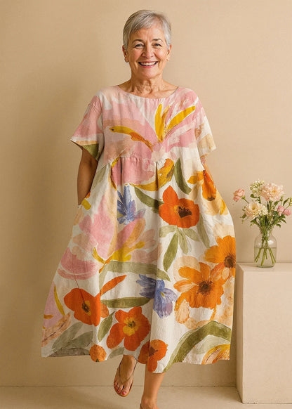 Amara | Elegant Women's Dress With Tummy Coverage