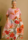 Pink Flower Print