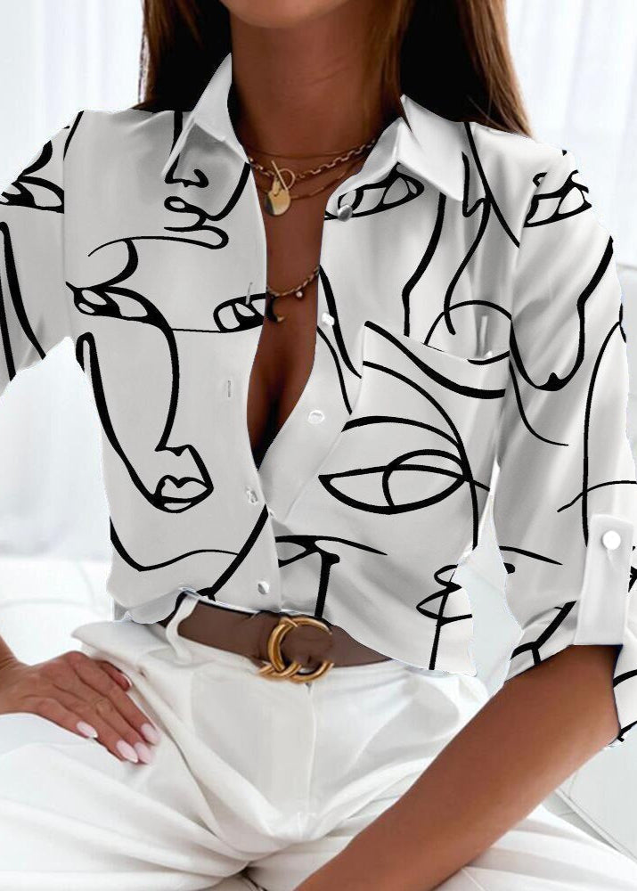 Camille | Fashionable Blouse with Long Sleeves
