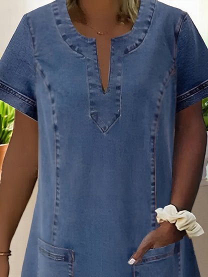 Josefin | Soft Denim Dress