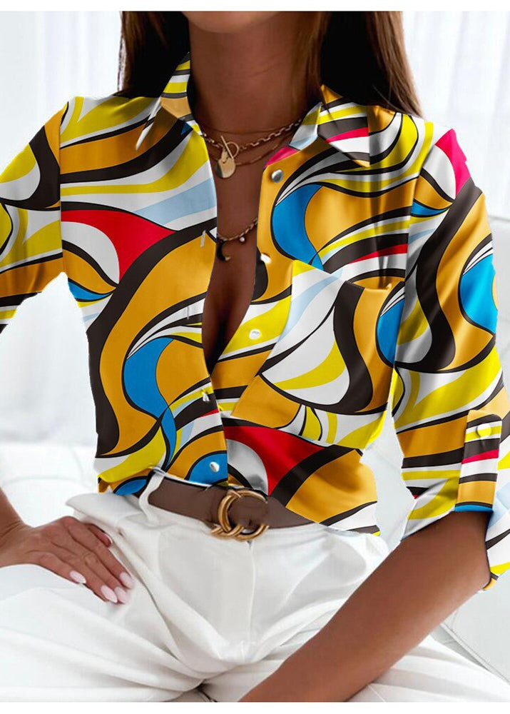 Camille | Fashionable Blouse with Long Sleeves
