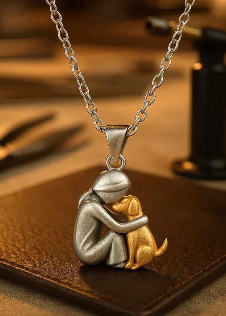 Pawverly Necklace – A Bond Worn Close to the Heart 🐾❤️