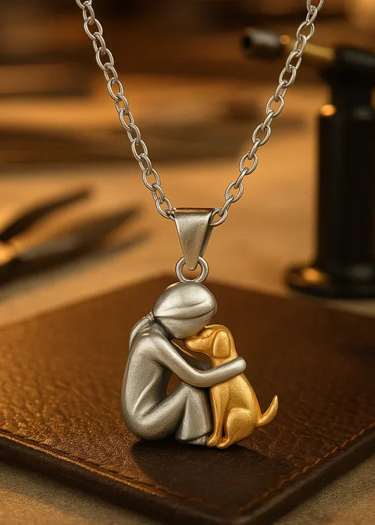 Pawverly Necklace – A Bond Worn Close to the Heart 🐾❤️