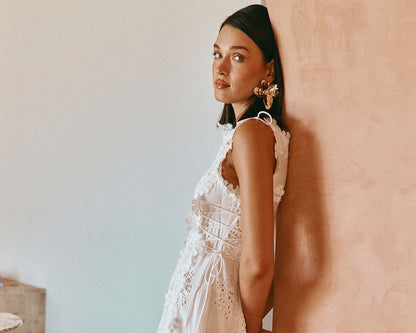 LORENA | Designer Print Maxi Dress
