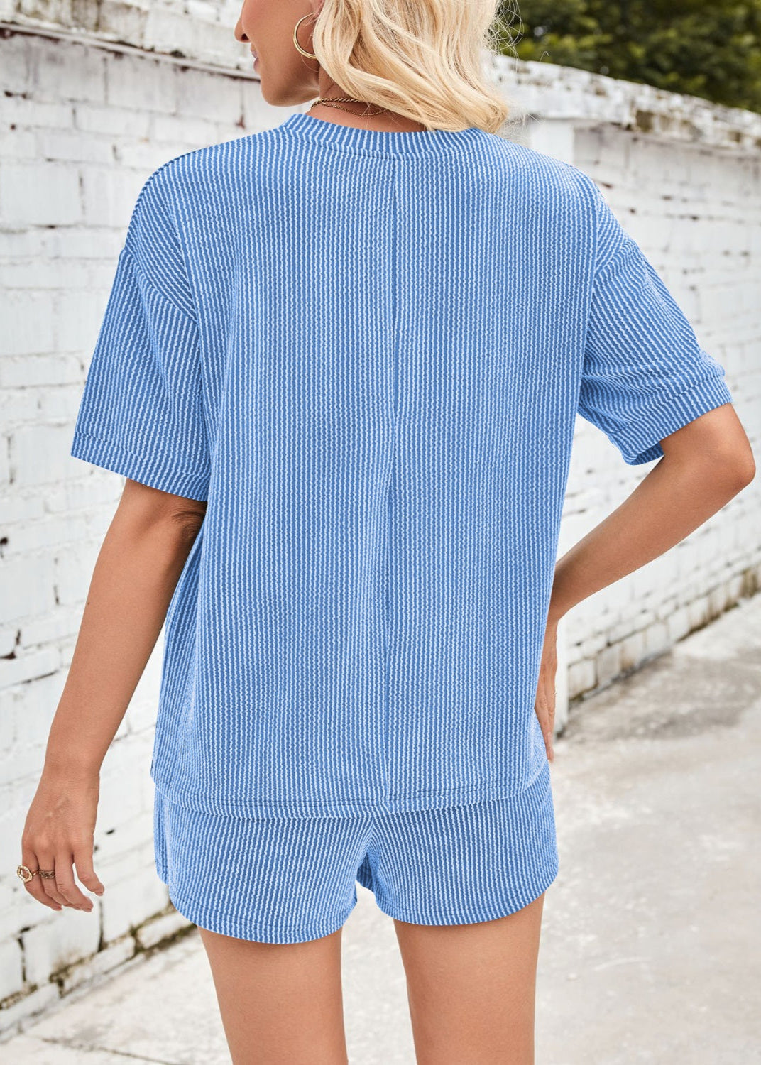 The Arlette Ribbed Loungewear Set