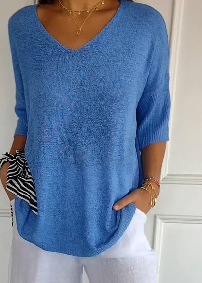Liora | V-Neck Twist Top