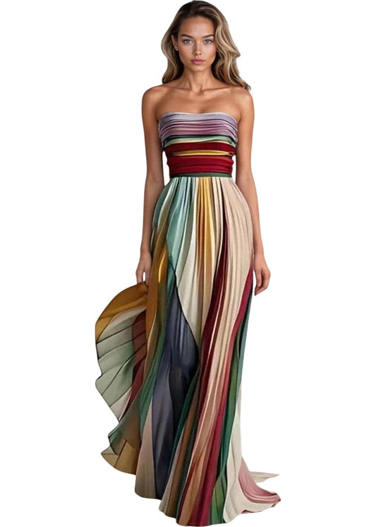 The Nova | Elegant Strapless Dress