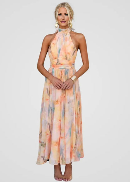 Peach Blossom Dress