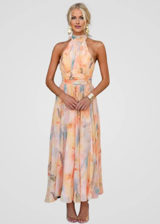 Peach Blossom Dress