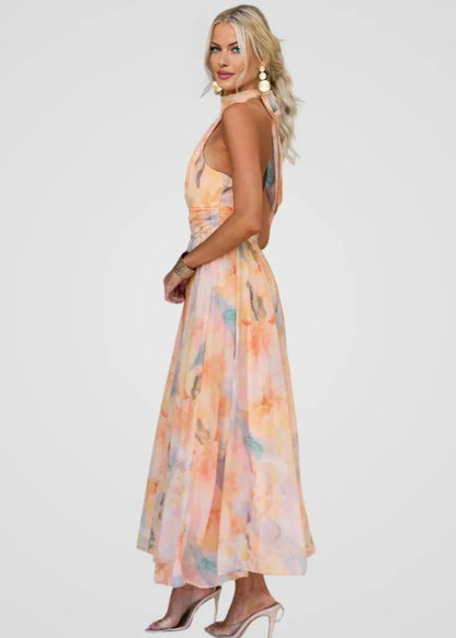 Peach Blossom Dress